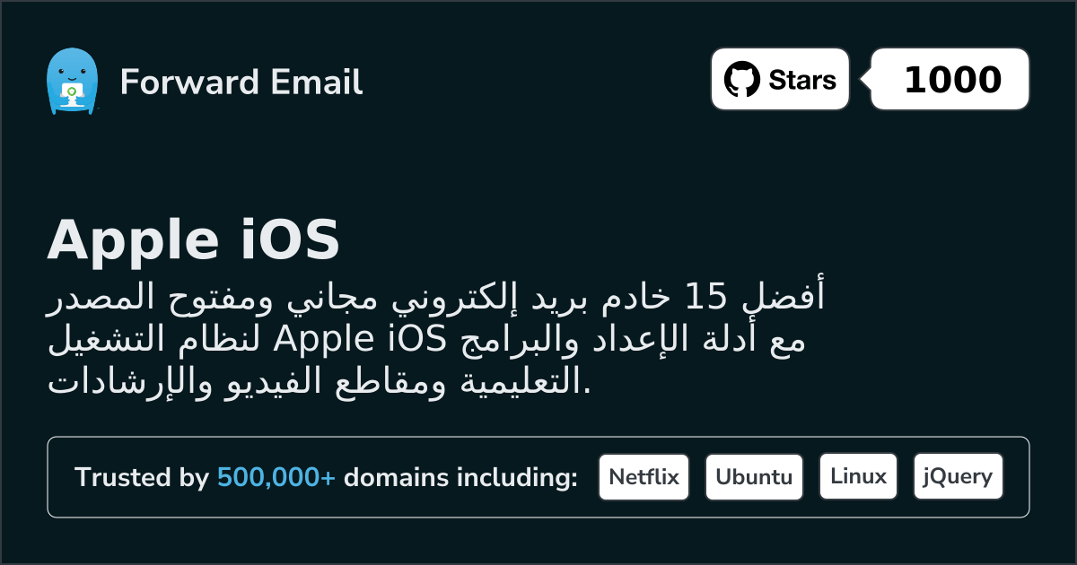 15 Top-Rated Open Source Email Servers for Apple iOS in 2026