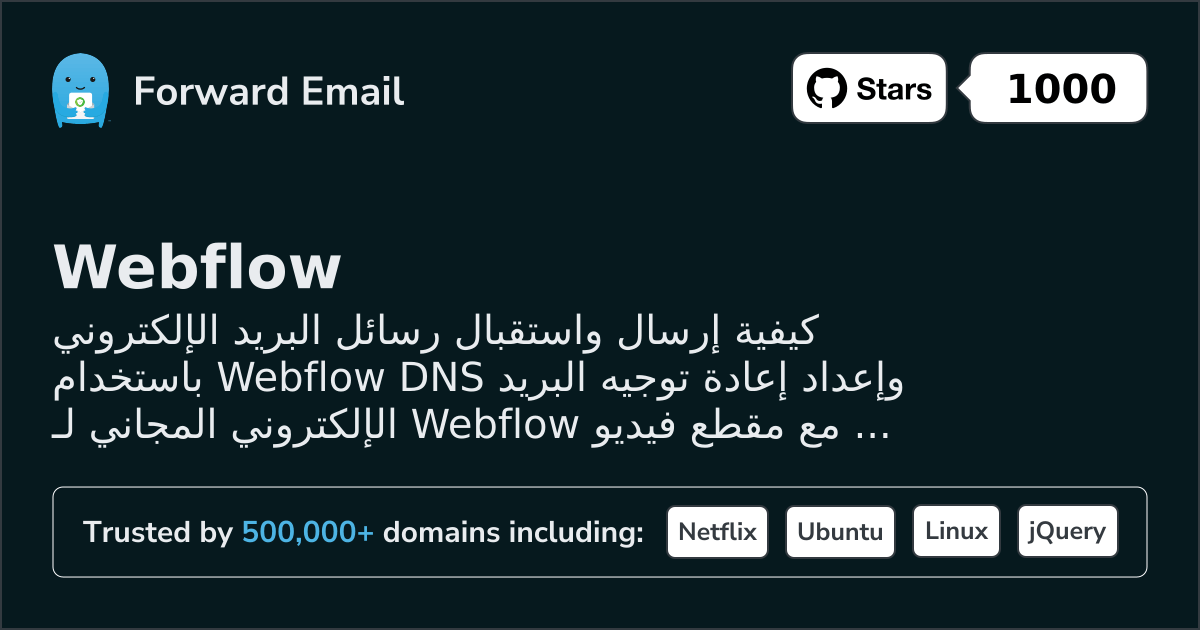 كيفية إعداد البريد الإلكتروني باستخدام Webflow