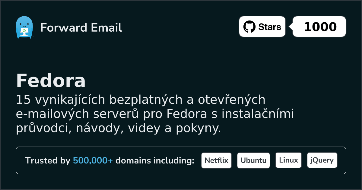 15 Excellent Open Source Email Servers for Fedora in 2026