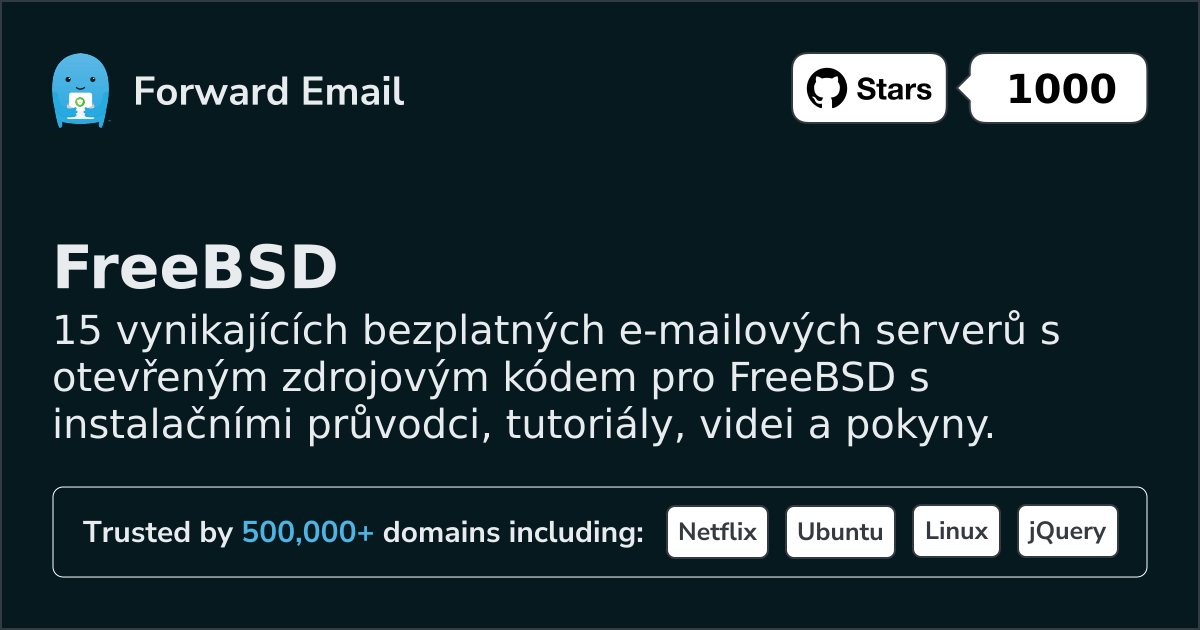 15 Excellent Open Source Email Servers for FreeBSD in 2026