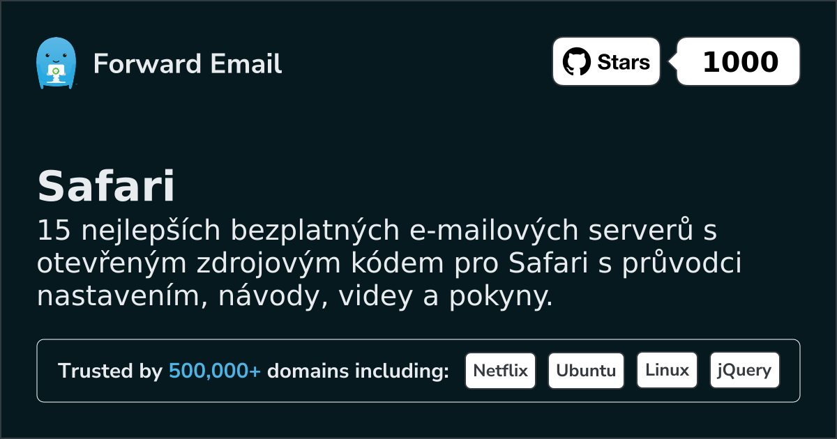 15 Top Open Source Email Servers for Safari in 2026