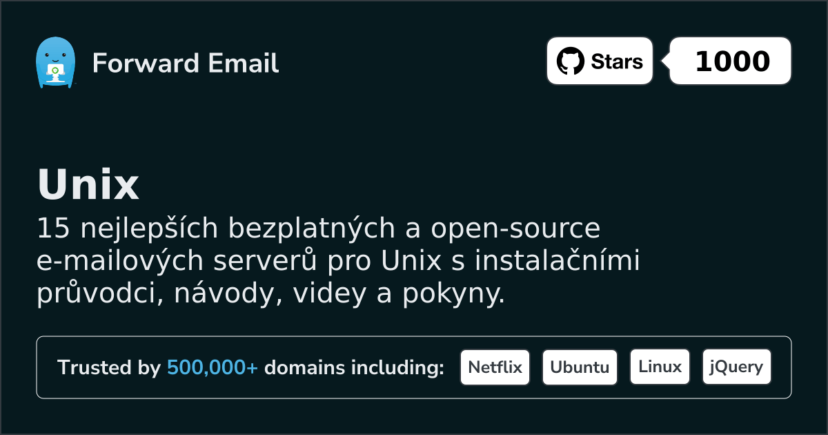 15 Top Open Source Email Servers for Unix in 2026