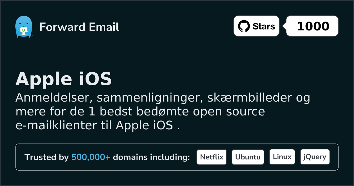 1 Top-Rated Open Source Email Clients for Apple iOS in 2026