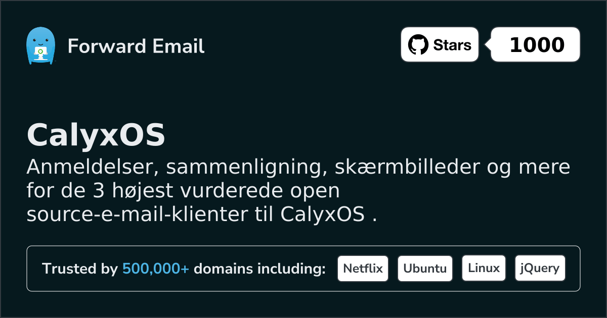 3 Highest-Rated Open Source Email Clients for CalyxOS in 2026