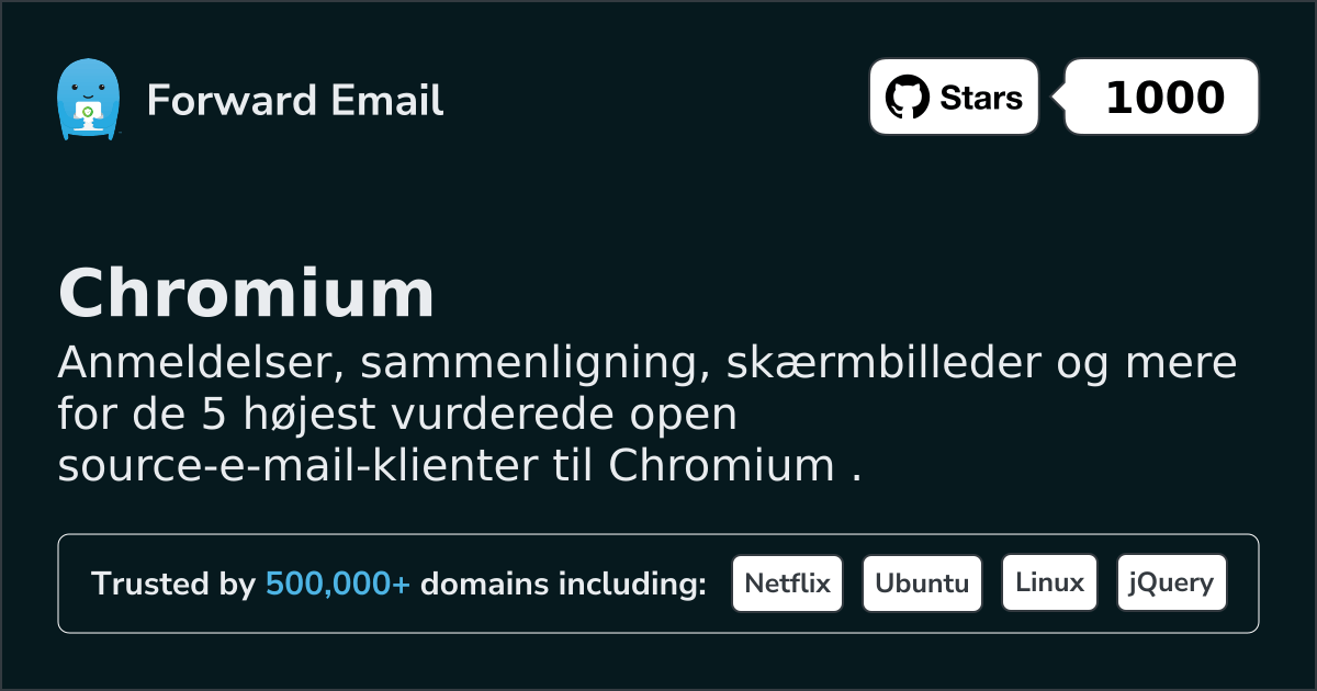 5 Highest-Rated Open Source Email Clients for Chromium in 2026