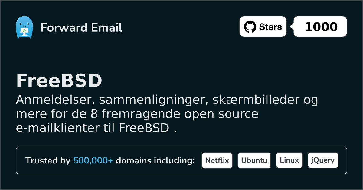 8 Excellent Open Source Email Clients for FreeBSD in 2026
