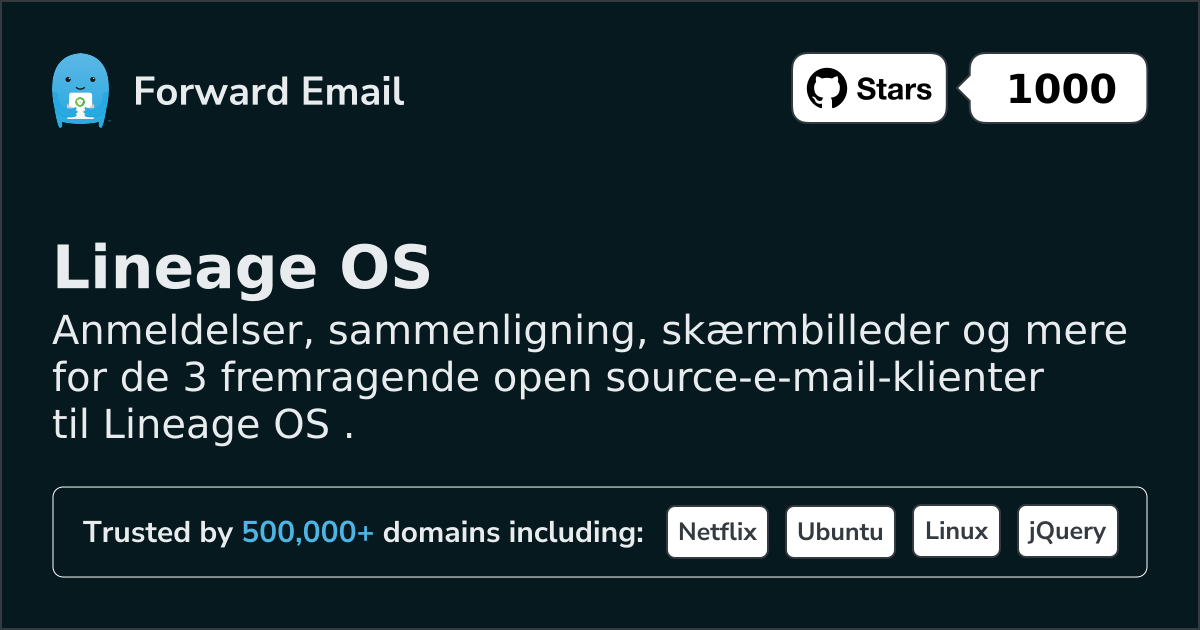 3 Outstanding Open Source Email Clients for Lineage OS in 2026