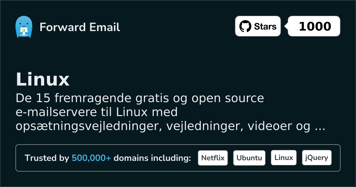 15 Outstanding Open Source Email Servers for Linux in 2026