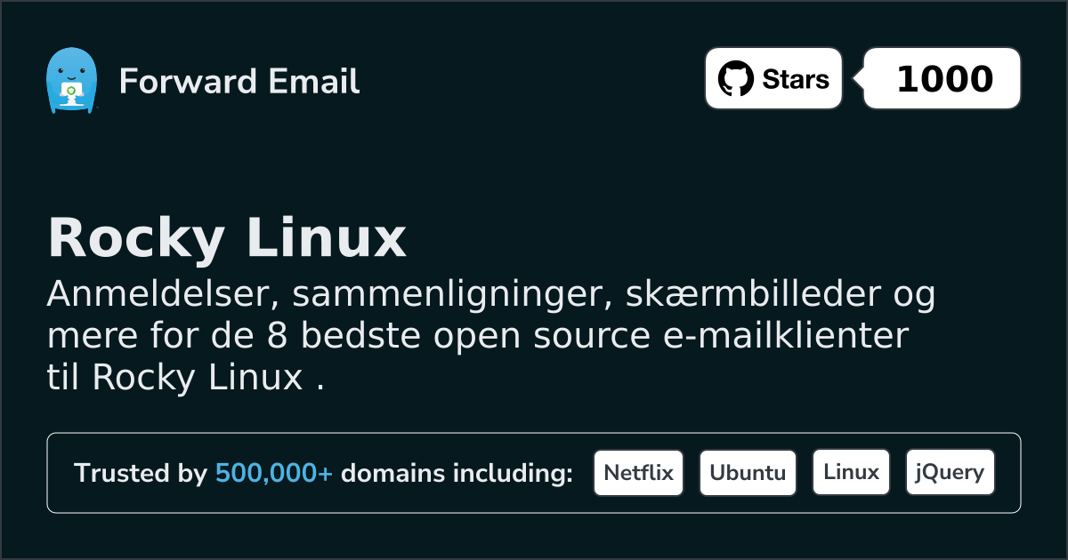 8 Top Open Source Email Clients for Rocky Linux in 2026