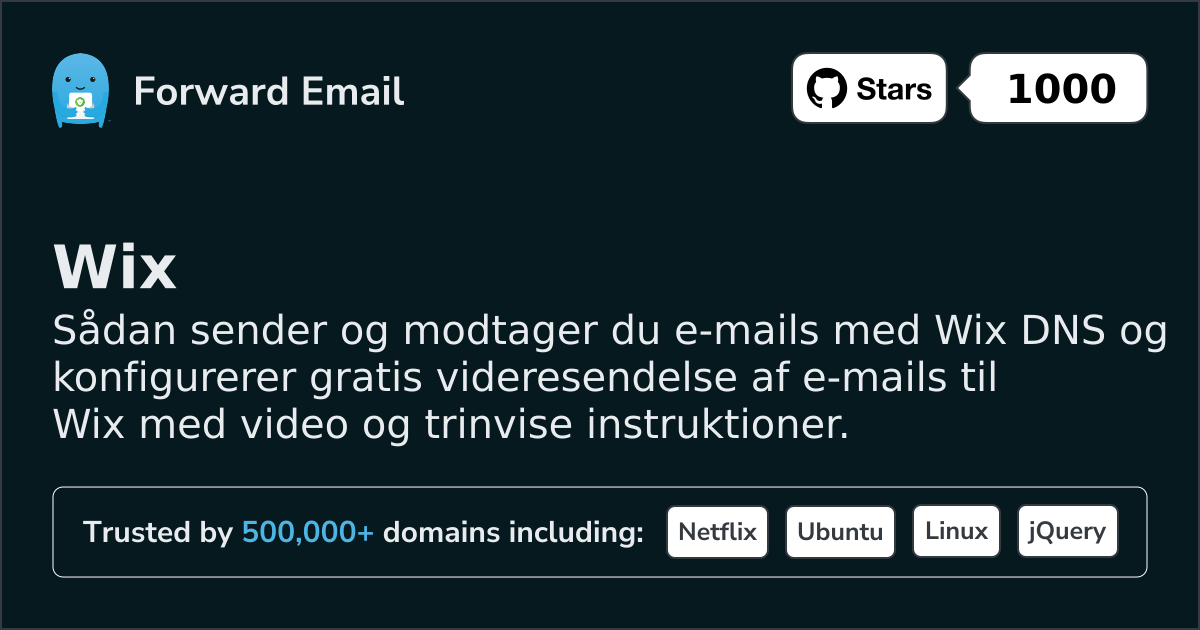 Sådan opsætter du e-mail med Wix