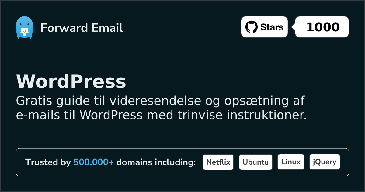 Sådan opsætter du e-mail med WordPress