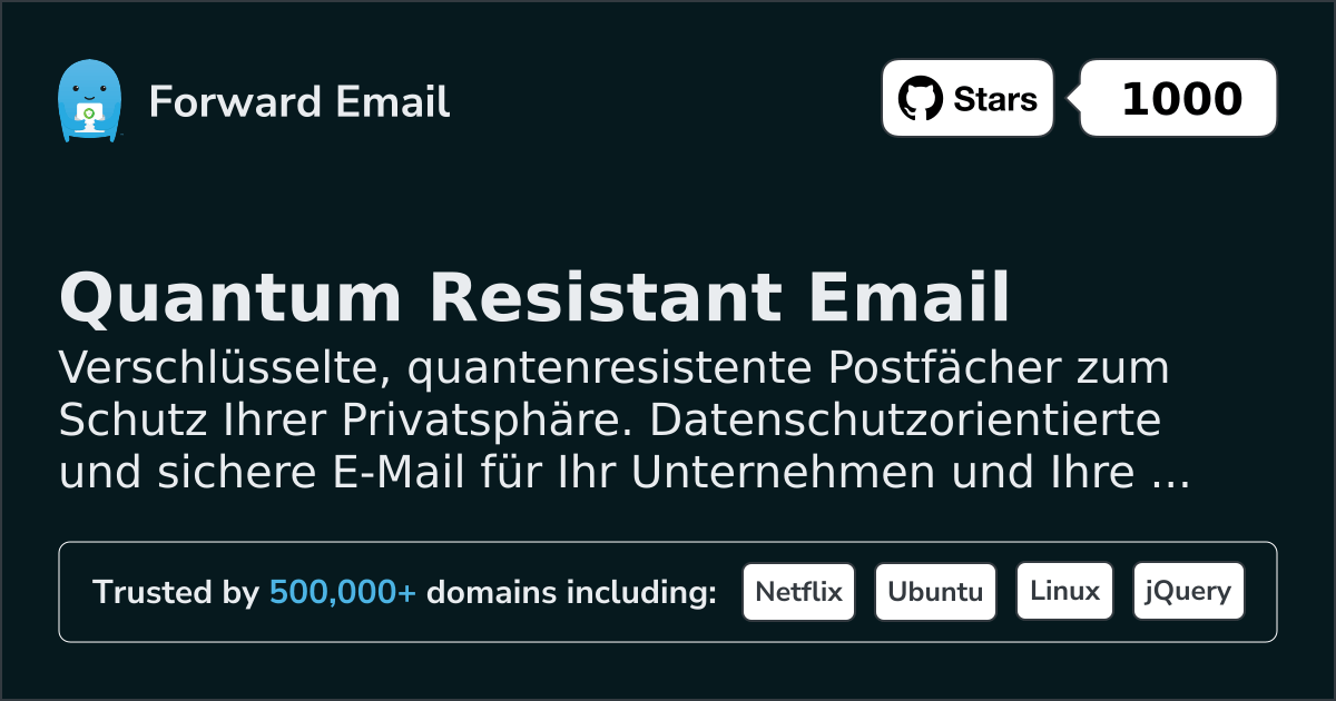 Quantum Resistant Email Service in 2026