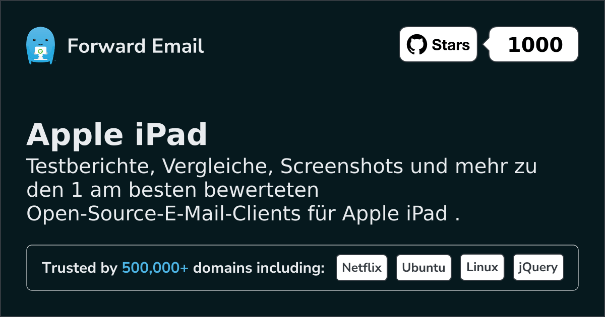1 Top-Rated Open Source Email Clients for Apple iPad in 2026