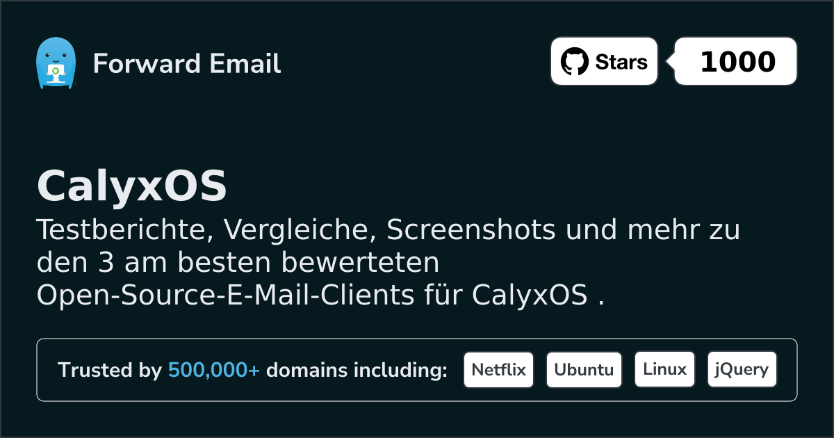 3 Highest-Rated Open Source Email Clients for CalyxOS in 2026