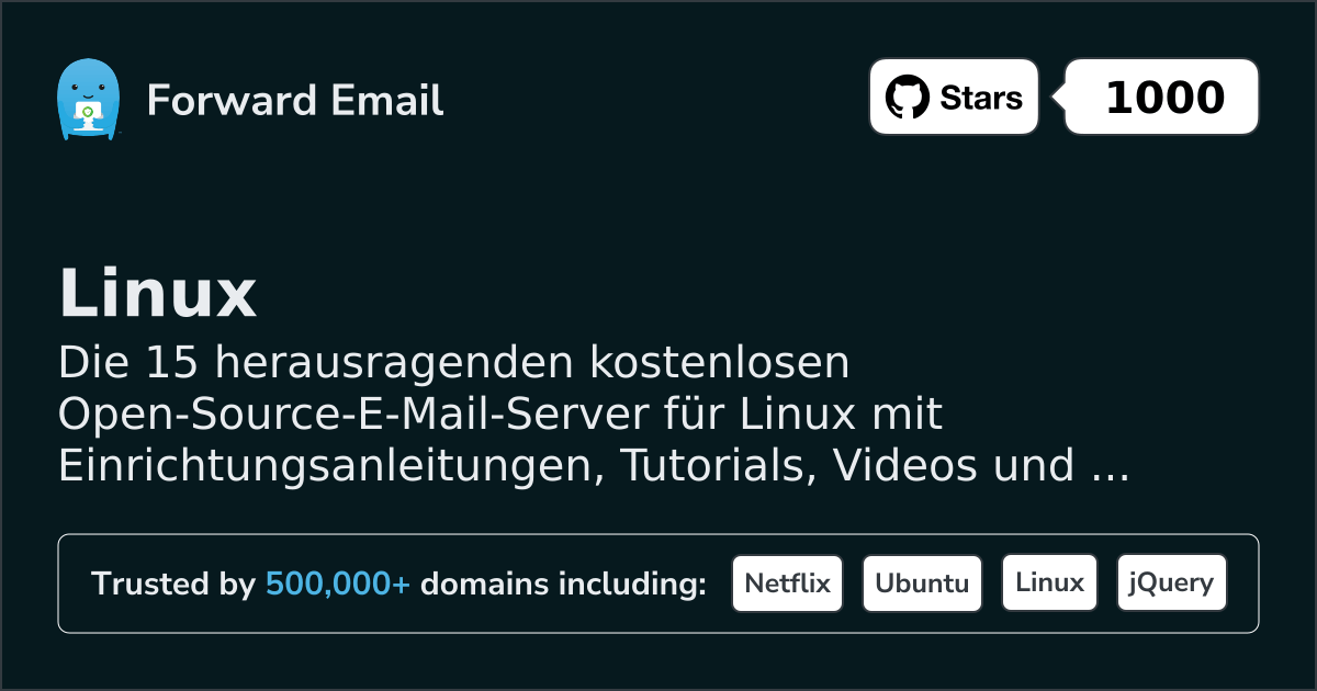 15 Outstanding Open Source Email Servers for Linux in 2026