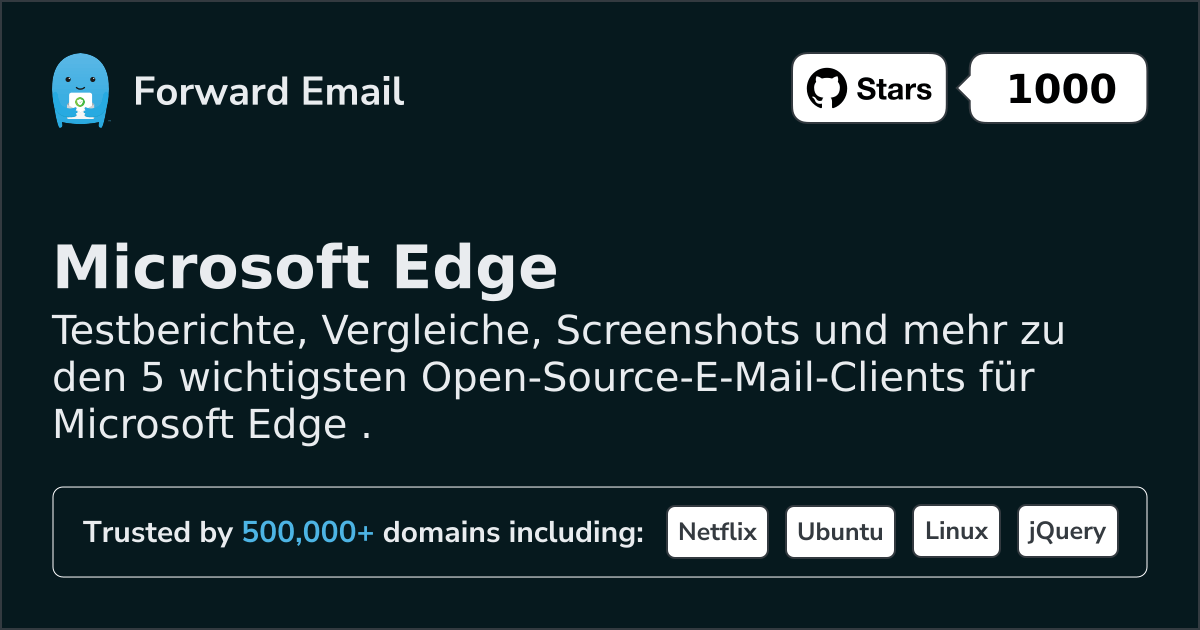 5 Important Open Source Email Clients for Microsoft Edge in 2026
