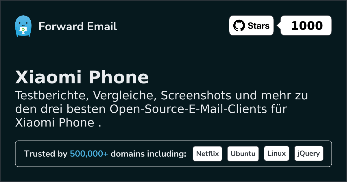 3 Top Open Source Email Clients for Xiaomi Phone in 2026