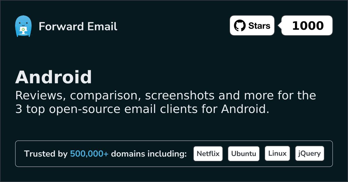 3 Top Open Source Email Clients for Android in 2026