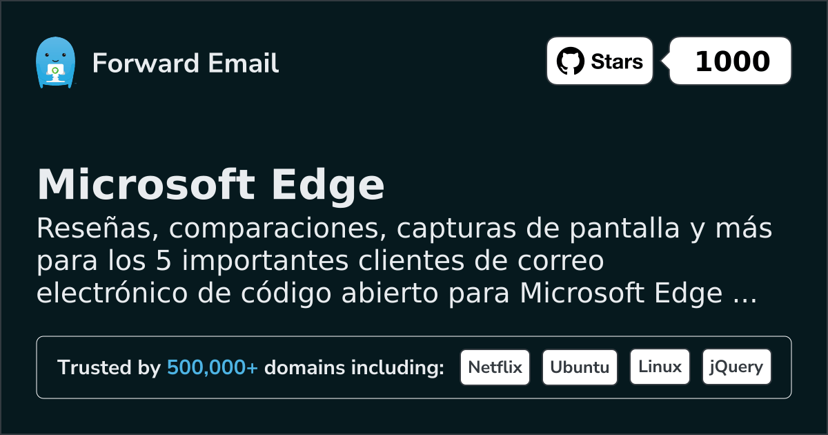5 Important Open Source Email Clients for Microsoft Edge in 2026