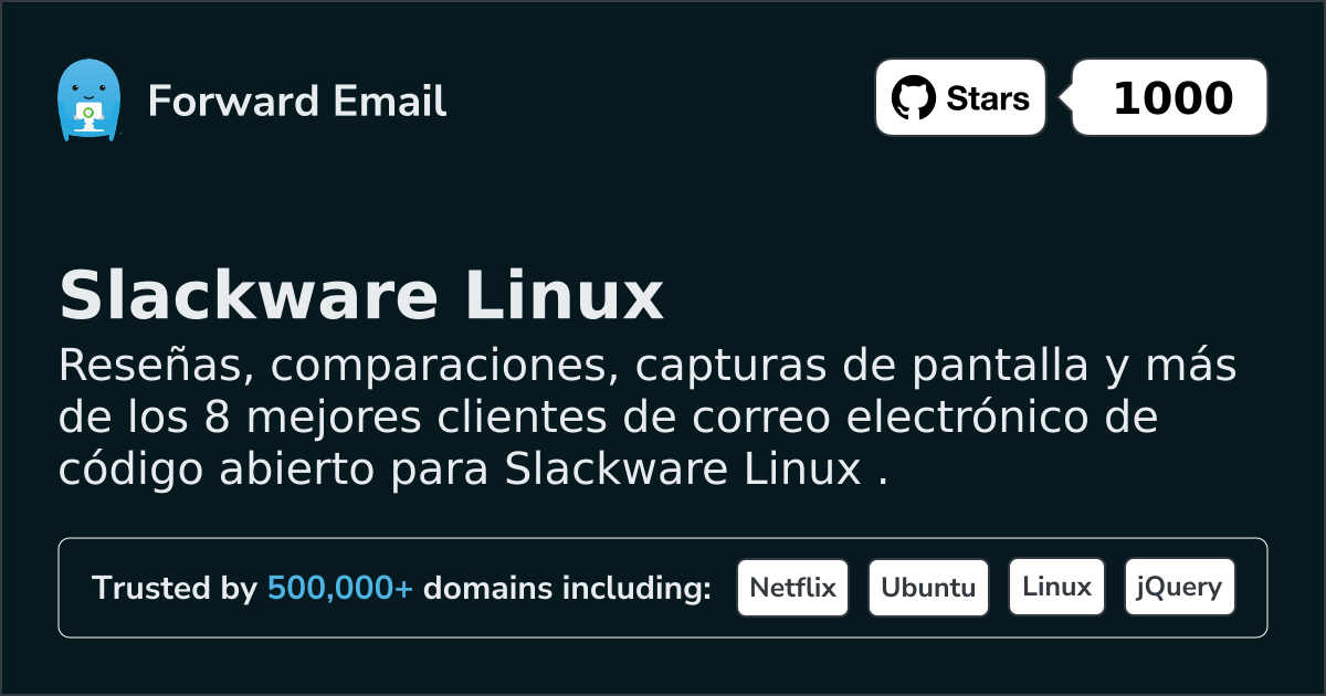 8 Top Open Source Email Clients for Slackware Linux in 2026