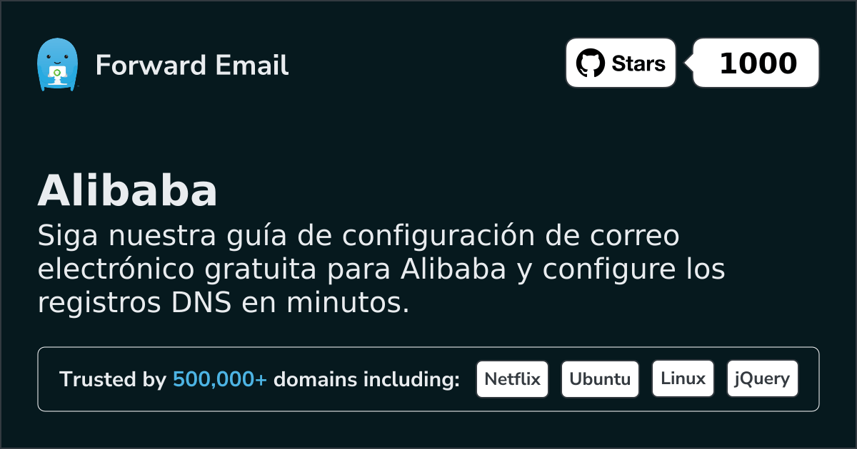 Cómo configurar el correo electrónico con Alibaba