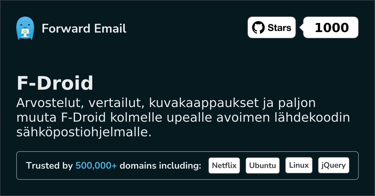 3 Amazing Open Source Email Clients for F-Droid in 2026