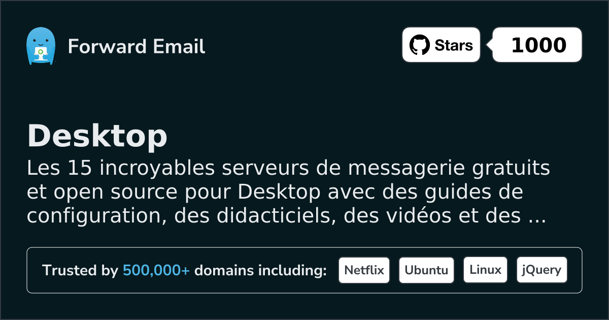 15 Amazing Open Source Email Servers for Desktop in 2026