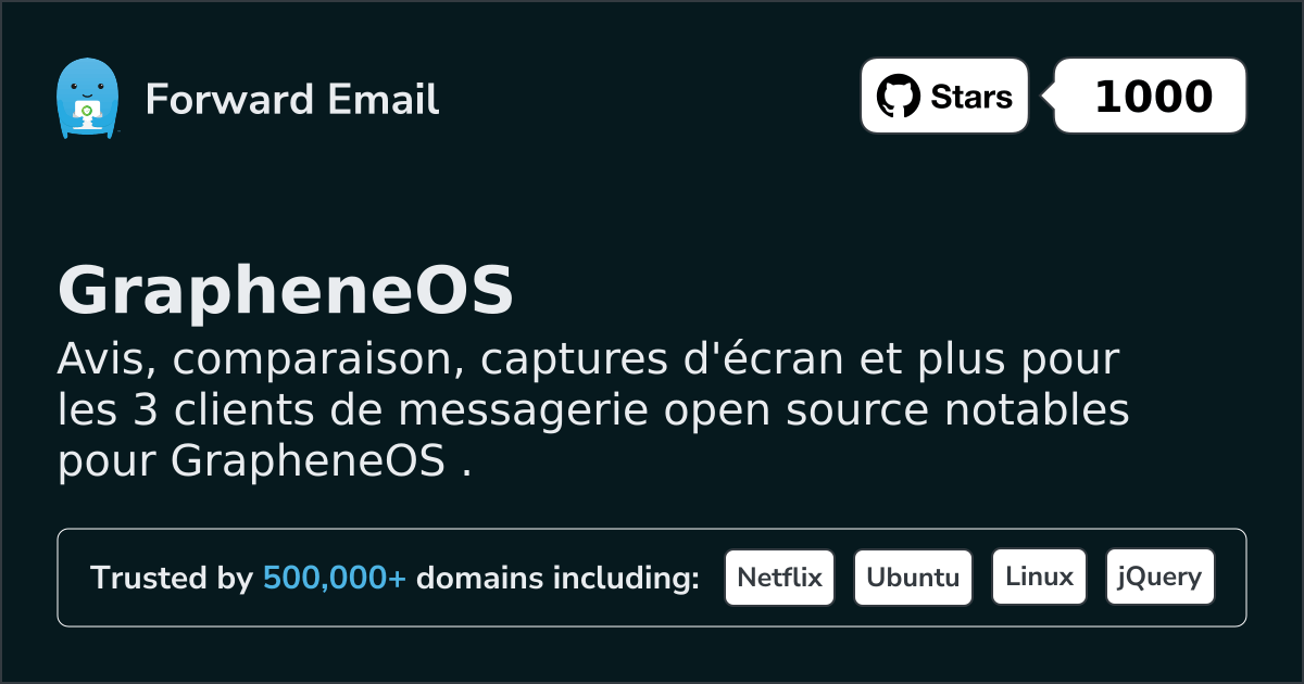 3 Notable Open Source Email Clients for GrapheneOS in 2026