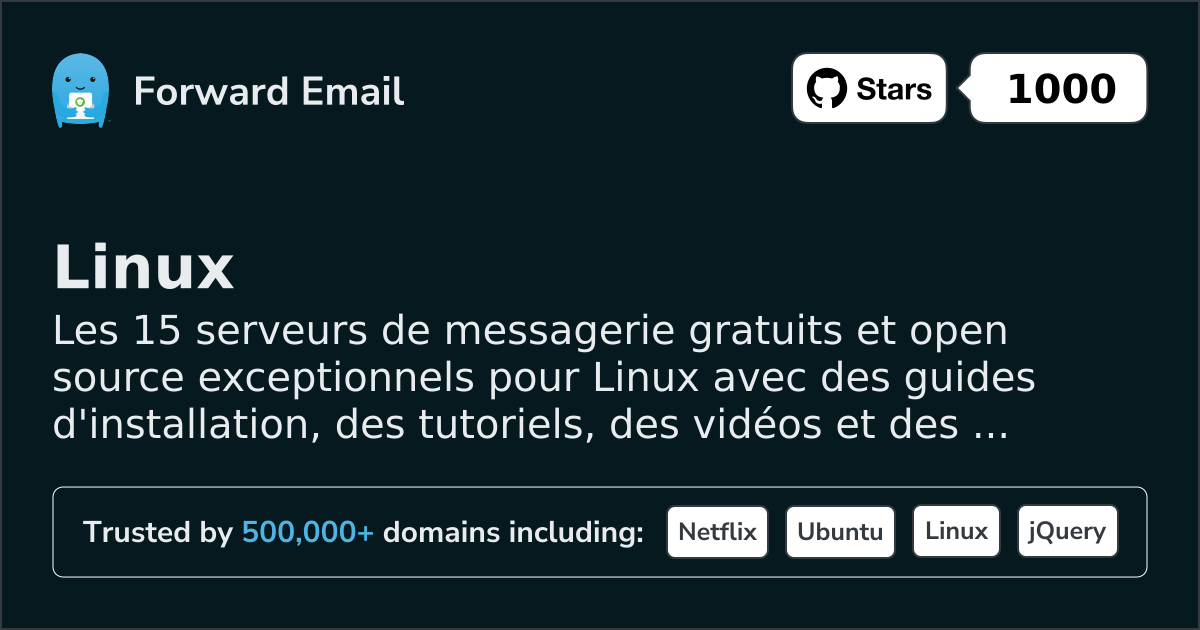 15 Outstanding Open Source Email Servers for Linux in 2026