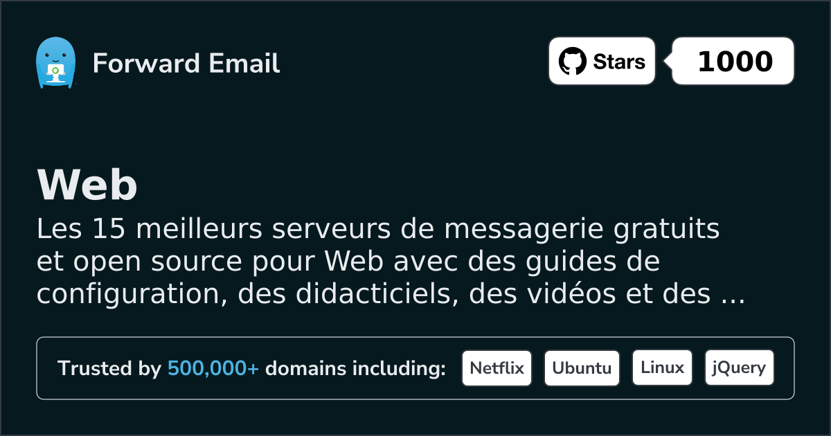 15 Top Open Source Email Servers for Web in 2026