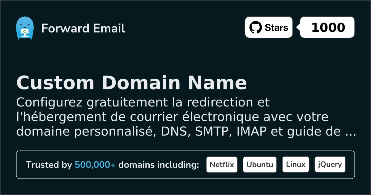 Comment configurer la messagerie électronique avec Send Email with Custom Domain