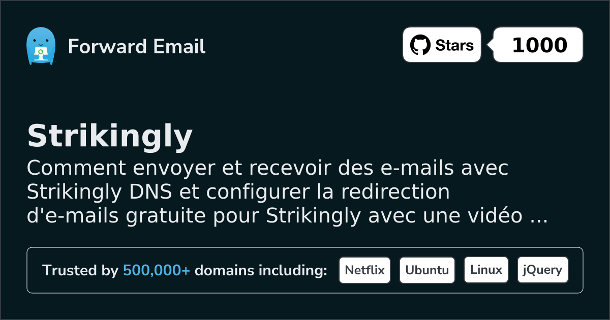 Comment configurer la messagerie électronique avec Strikingly