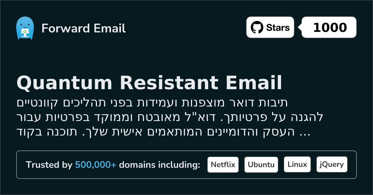 Quantum Resistant Email Service in 2026