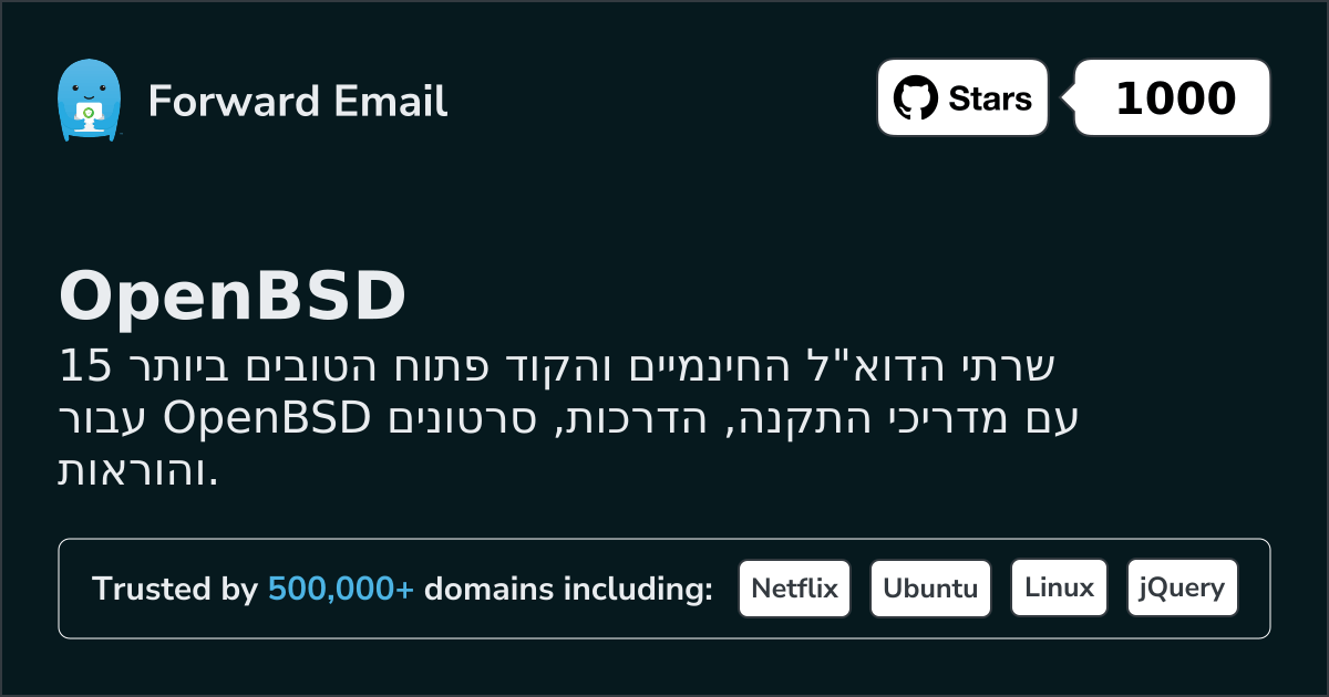 15 Best Open Source Email Servers for OpenBSD in 2026