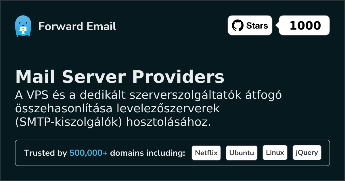 A legjobb levelezőszerver-szolgáltatók