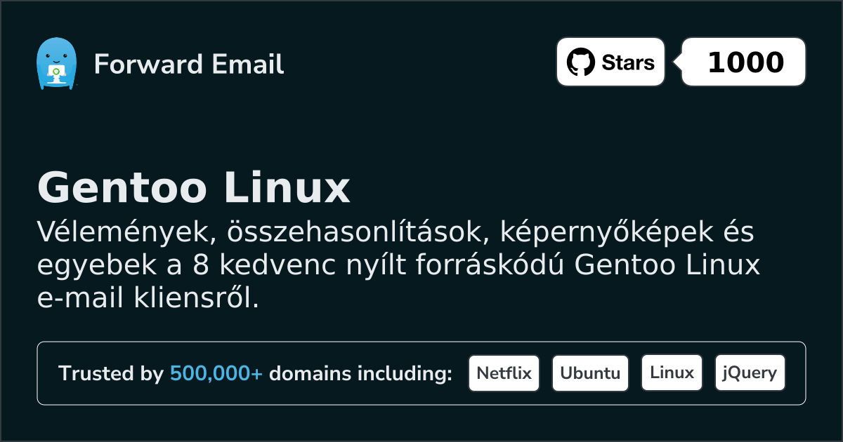 8 Favorited Open Source Email Clients for Gentoo Linux in 2026