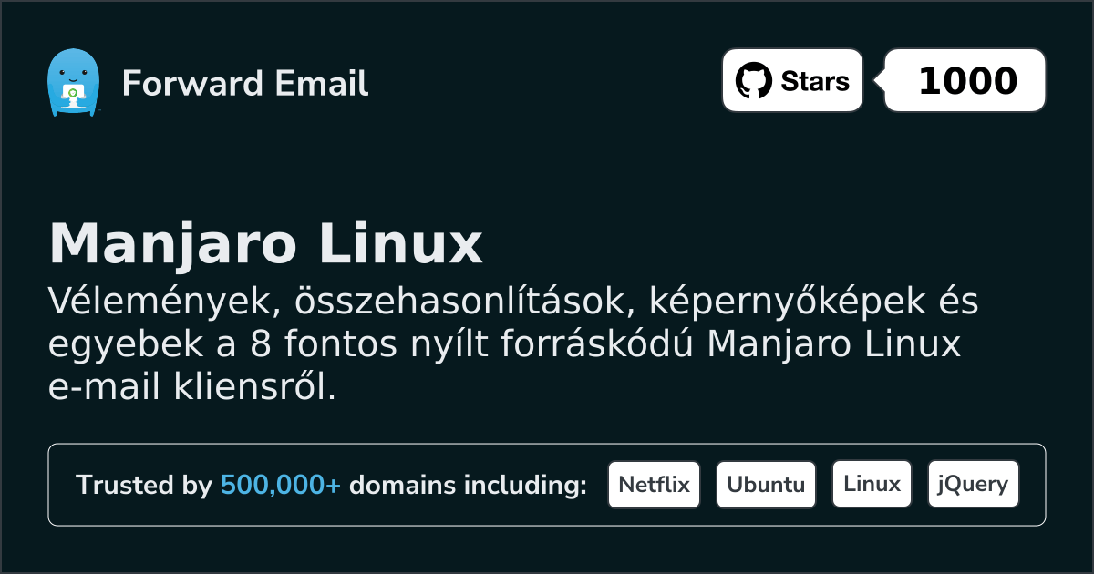 8 Important Open Source Email Clients for Manjaro Linux in 2026