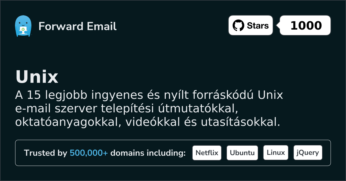 15 Top Open Source Email Servers for Unix in 2026