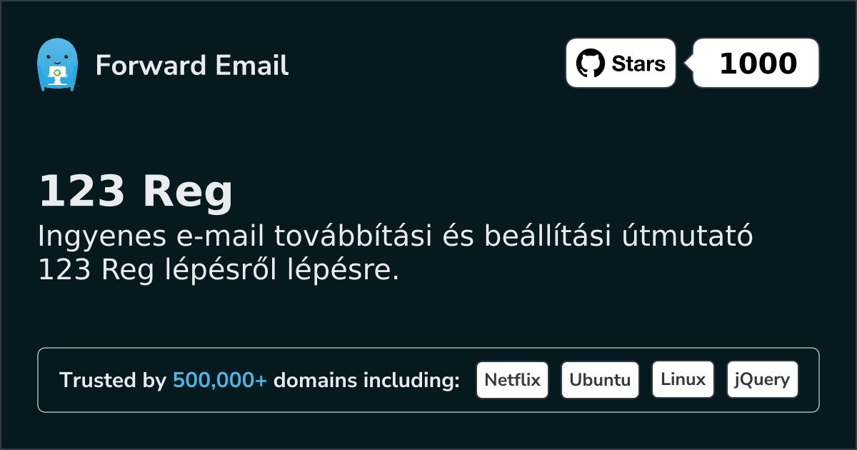 Hogyan állítsd be az e-mailt 123 Reg segítségével