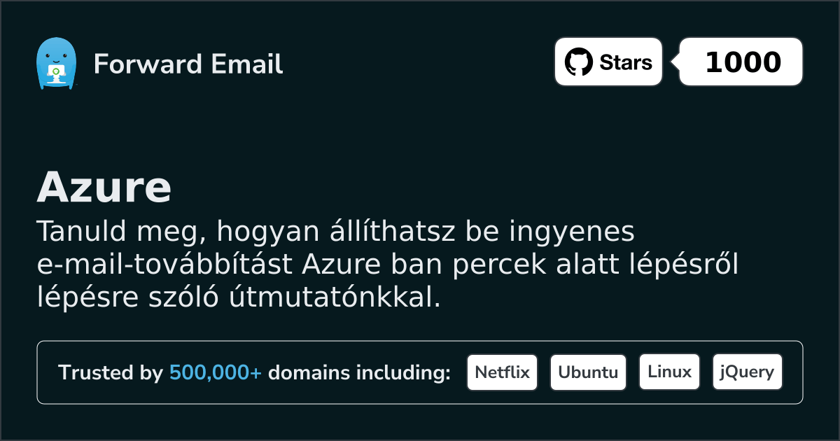 Hogyan állítsd be az e-mailt Azure segítségével