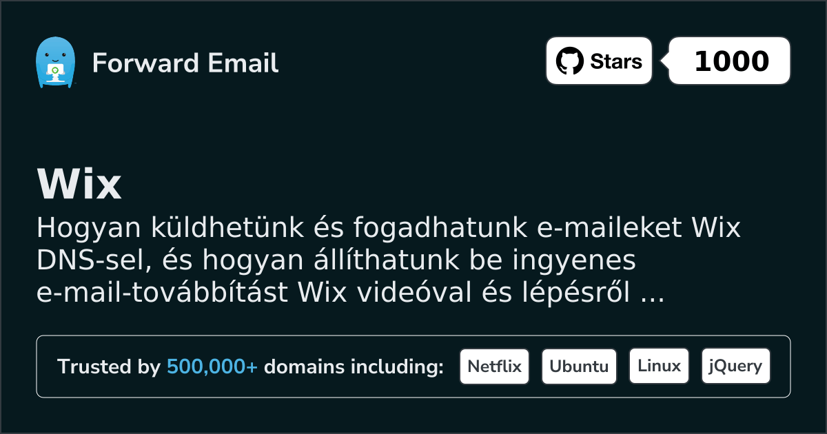 Hogyan állítsd be az e-mailt Wix segítségével
