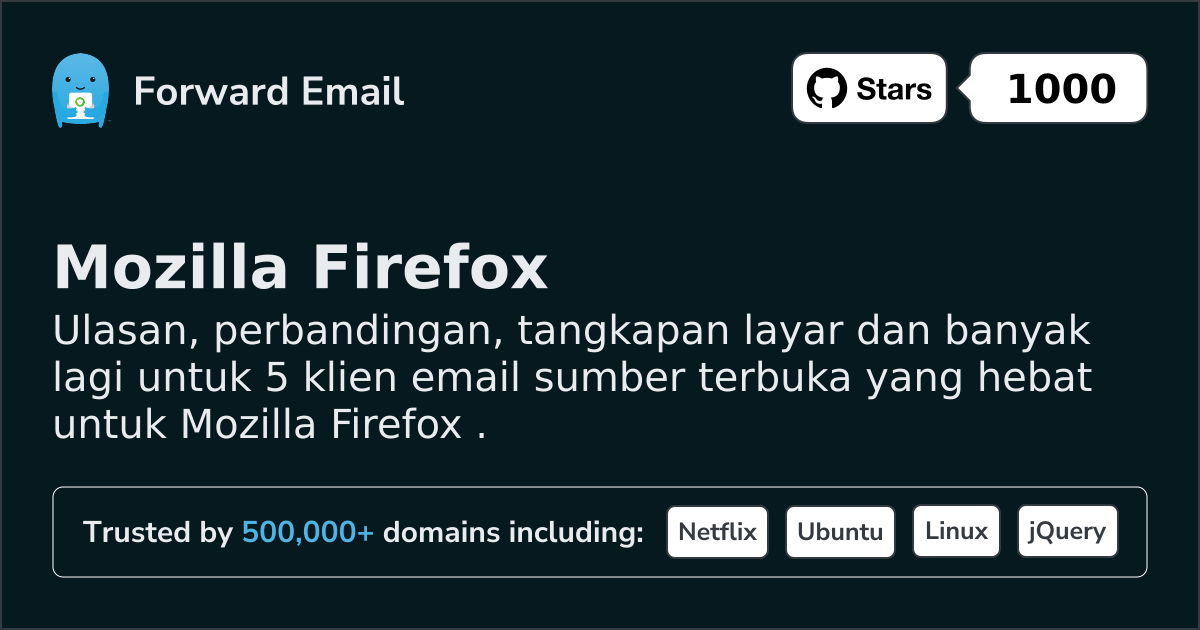 5 Mighty Open Source Email Clients for Mozilla Firefox in 2026