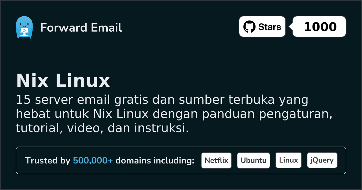 15 Mighty Open Source Email Servers for Nix Linux in 2026