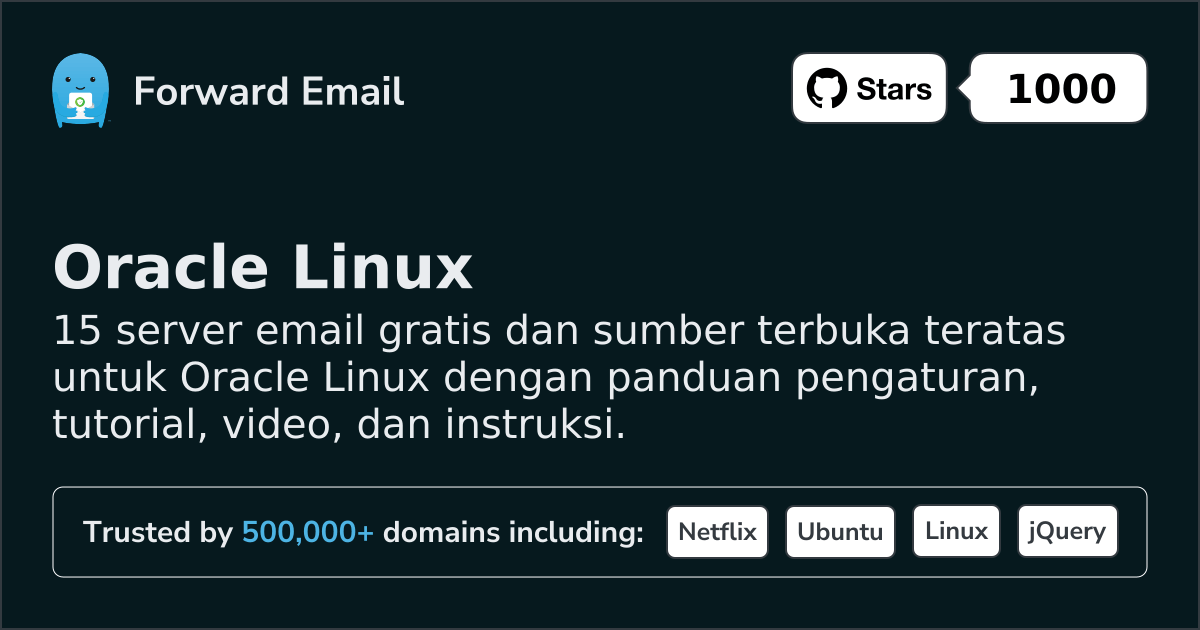 15 Top Open Source Email Servers for Oracle Linux in 2026
