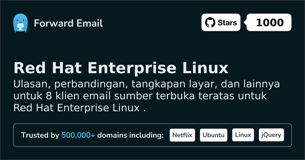 8 Top Open Source Email Clients for Red Hat Enterprise Linux in 2026
