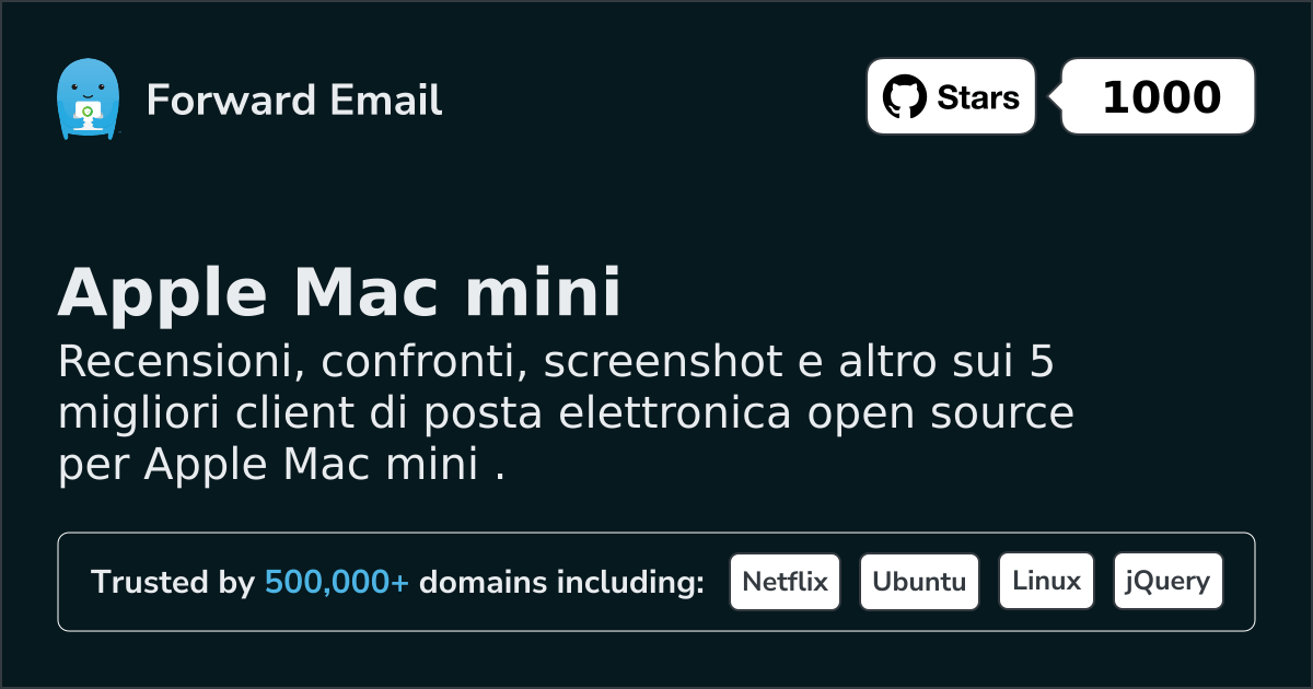5 Best Open Source Email Clients for Apple Mac mini in 2026