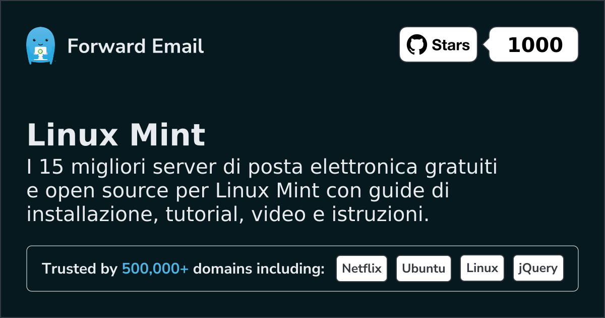 15 Outstanding Open Source Email Servers for Linux Mint in 2026