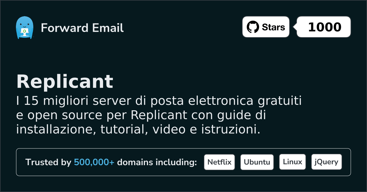 15 Top Open Source Email Servers for Replicant in 2026
