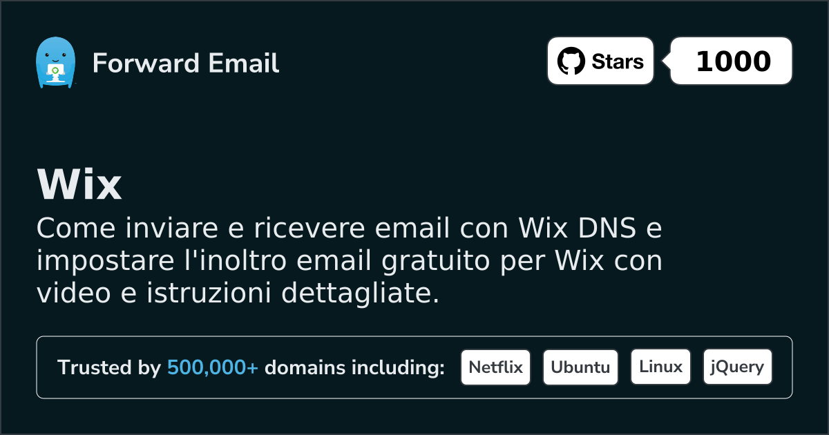 Come configurare l'email con Wix