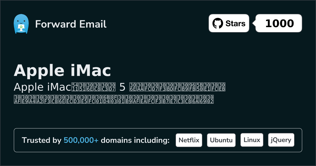 5 Top-Rated Open Source Email Clients for Apple iMac in 2026